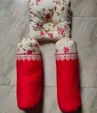 New Born Baby Pillow Set (3 Pieces) – Multicolor