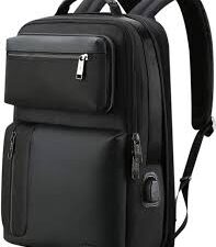 Williampolo Urban Style 15.6 Inch Laptop USB Backpack – Anti-Theft Travel Daypack