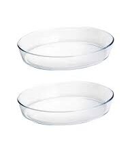 Luminarc Multi-One 2pc Small Oval Serving Dish Set – 3.8L & 1.5L (N2370)