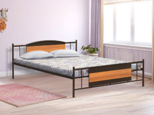 Regal Metal Bed Black METAL BED-BDH-201-2-1-66 (3PART) – DOUBLE