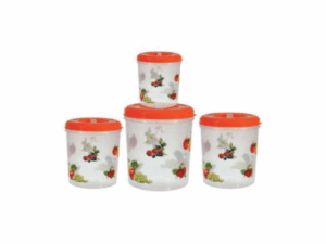 Bonolota Storage Cont 4 Pcs Set (3,5,7,10L) Trans