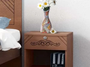 Regal Bed Side Table Antique LOTUS-BCH-127-1-1-20