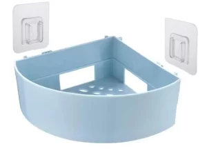 Bathroom and Kitchen Corner Triangular Shelf – Bathroom Corner Shelf