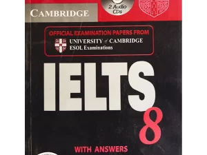 Cambridge English IELTS 8 Book with Answers and Audio CDs (2): Official Examination DVD Paperback – Bangladeshi White Paper Print