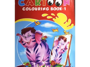 KIDS EASY: Jumbo Cartoon Colouring Book – 1