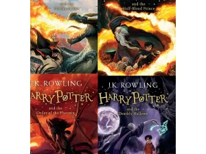 Harry Potter 4–7 Book Set (Paperback – Bangladeshi Print)