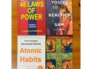 International Best Selling 4 Book Set (Paperback) – White Print