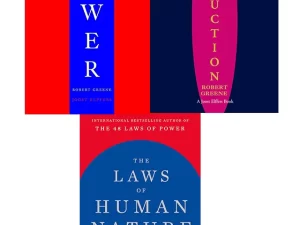 THE ART OF SEDUCTION and The Laws of Human Nature and The 48 Laws of Power (3 Book Set) Paperback