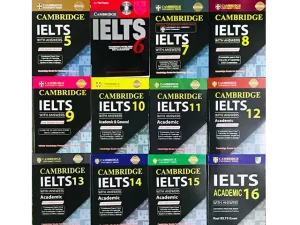 Cambridge IELTS (1–7) FULL SET Self-study Student's Book (Without Audio DVD)