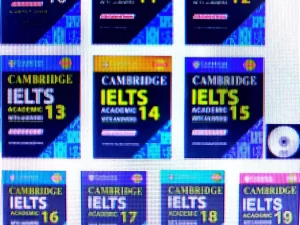 Cambridge IELTS Academic 10–19 Book Set With DVD (Paperback) – White Print
