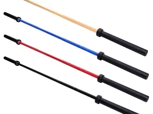 4 Feet Straight Barbell Bar – Olympic Weightlifting Bar (4 Color)