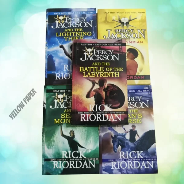 Percy Jackson and the Olympians – 5 Book Series Set - ARAMBAZ