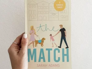 The Match Book by Sarah Adams – Paperback
