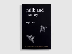 Milk and Honey Book by Rupi Kaur (Yellowish - Paperback)