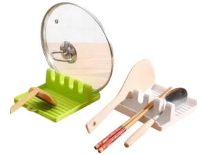 Plastic Spatula Holder – Kitchen Organizer for Forks, Spoons & Cooking Utensils | Spoon Storage Shelf & Pot Holder