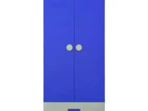 2 Door Palencia Almirah with Locker Drawer or Cloth Storage Organizer for Living Room & Bedroom | Multipurpose Wardrobe