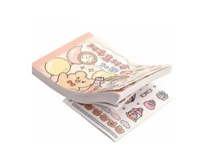 50 Sheets Cute Cartoon Patterns Washi Stickers