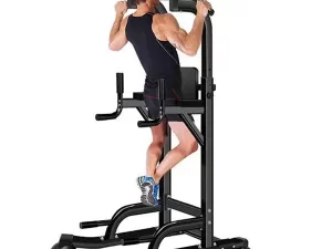 Chin Up and Dip Station Power Tower for Home Use – Ab Tower