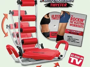 Ab Rocket Twister – Abdominal Trainer Core Exercise Chair Fitness