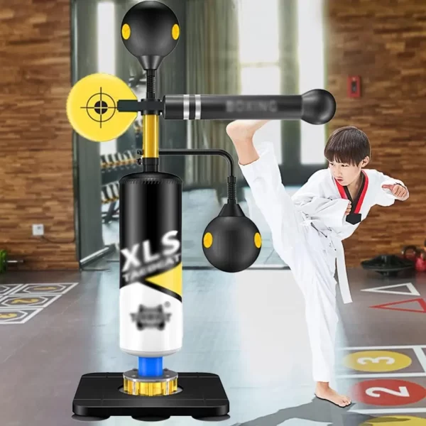 Boxing Reaction Target Rotating Stick Target – Vertical Sandbag Speed ...