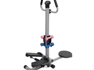 Standing Stepper with Dumbbell and Twister