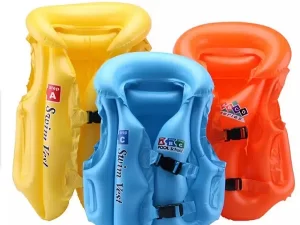 Plastic Swimming Vest Life Jacket for Kids – Boys & Girls