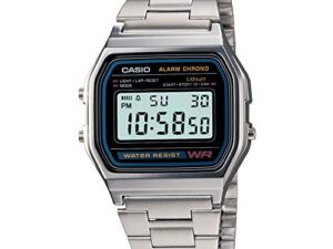 Casio A-158 WA-1DF Steel Digital Watch