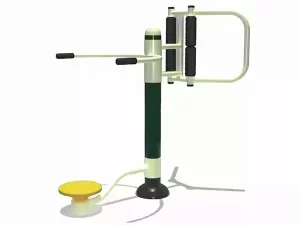 Out Door Waist Twister and Back Massager