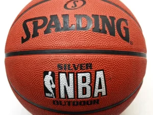 SPALDING SILVER NBA Outdoor Basketball Ball Size 7 New