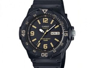 Casio MRW-200H-1B3V Day‑Date Analog Watch