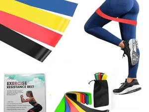 Resistance Fitness Exercise Loop Bands Set – 5 PCS