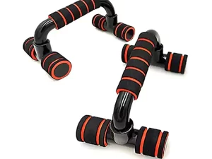 Fitness Plastic Push Up Bar Stands – Strong Pushup Stands with Comfortable Foam Grip and Non-Slip Bars