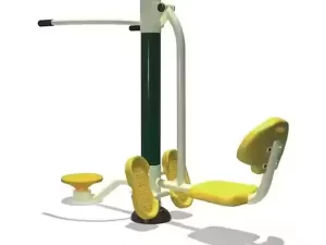 Out Door Waist Twister and Pedal