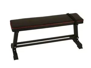 Flat Bench Weightlifting Bed – Home Strength Training Flexible