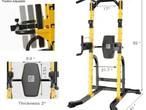HAKENO Power Tower Dip Station Pull-Up Bar