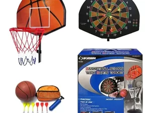 Basketball Set with Dart Board