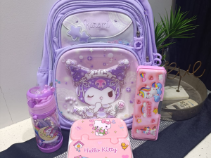 Kuromi 3D Junior School Combo Set