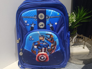 Captain America 3D Junior School Bag