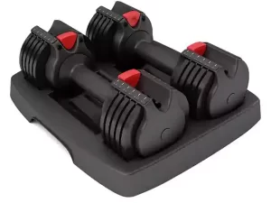 MND Quick Adjustable Dumbbell Set 25.5 lbs – 1 Pair (Total ~ 11.5 kg) (C73B)