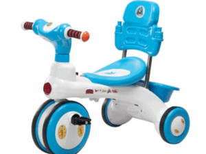 Rock Rider With Backrest 3Y - Blue