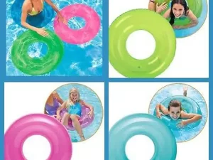Intex 24″ Inflatable Transparent Ring Swimming Tube