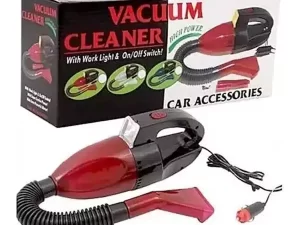 Portable Car/Treadmill Vacuum Cleaner with Light